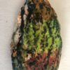 "Originale Drucke auf Papier, übermalt mit Ölkreide auf Stein – Bild 15