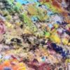 "Originale Drucke auf Papier, übermalt mit Ölkreide auf Stein – Bild 9