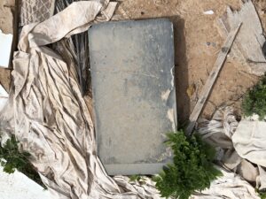 Original Morro Jable Metall-Abfall auf Leinen